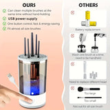 3 In 1 Electric Makeup Brush Cleaner | Automatic Make Up Brush Holder Cleaner Machine