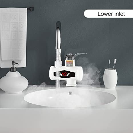 Electric Water Heater Tap Instant Hot Water Faucet Heater (Cold & Heating )