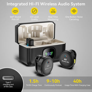 M9 Pro Wireless Microphone