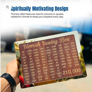 Umrah Saving Box By Lumenza