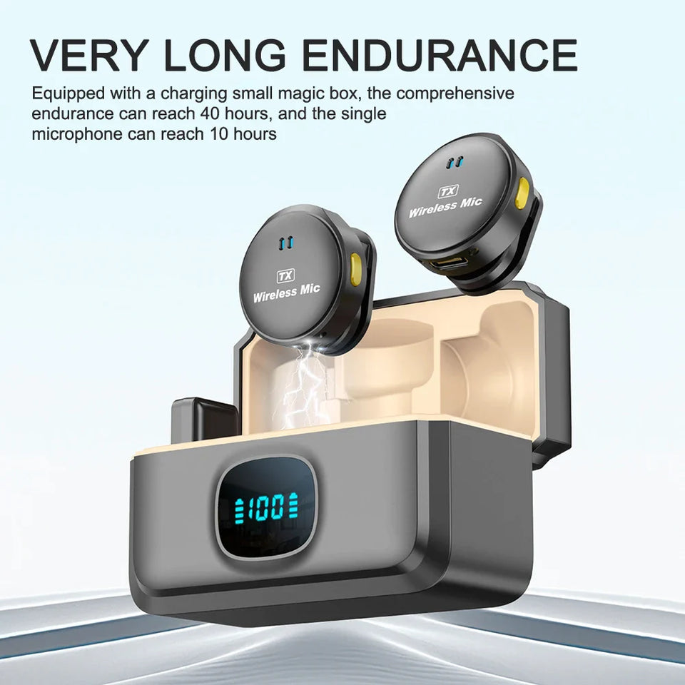 M9 Pro Wireless Microphone