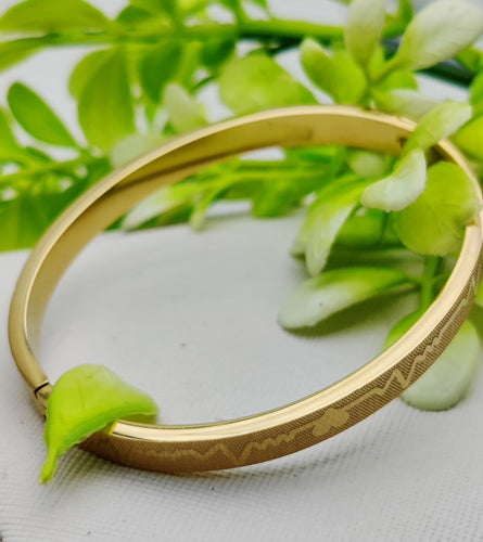 Adjustable Premium Heartbeat-engraved Adjustable Cartier-inspired Gold Bracelets