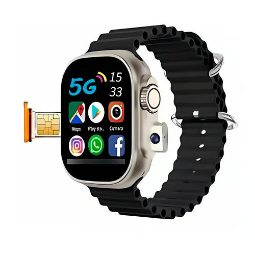 Bw10 Pro 4g Smartwatch With Chip + Anti-spy Camera 4g Sim Support